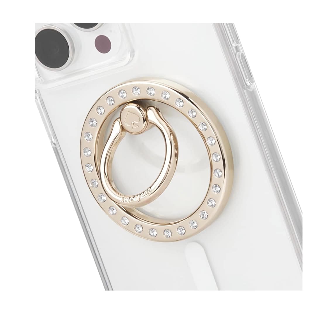 Kate Spade Ring Stand – Set in Stone | Elegant Phone Grip & Stand with Sleek Design and Durable Finish