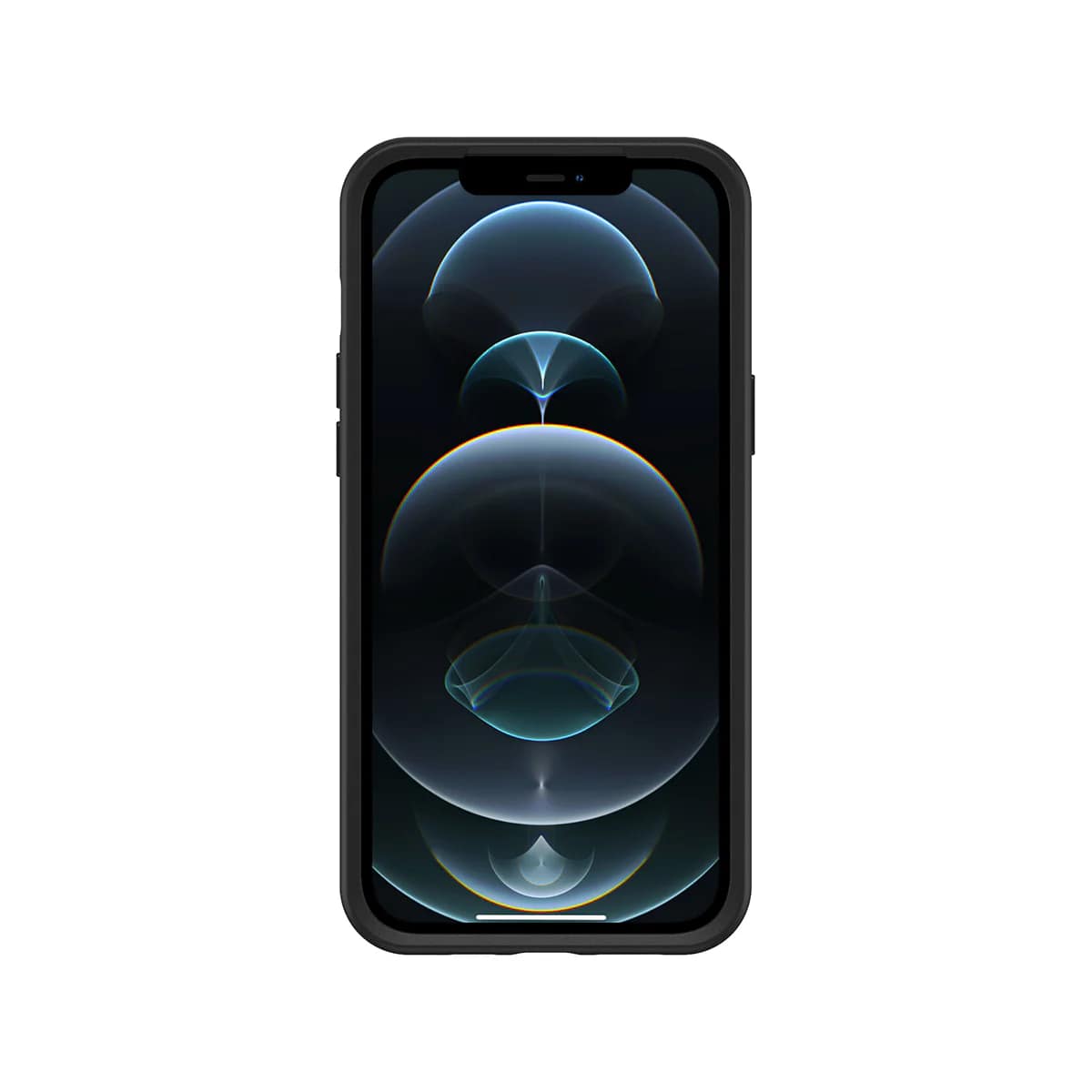 iPhone 12 Pro Max Case – Black | OtterBox Symmetry Series, Soft Touch Protective Cover