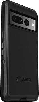 Google Pixel 7 Pro Case – Black | OtterBox Defender Series, Scratch-Resistant Rugged Protective Back Cover