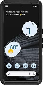 Google Pixel 7 Pro Case – Black | OtterBox Defender Series, Scratch-Resistant Rugged Protective Back Cover