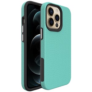 Mint Triangle MagSafe Back Cover for iPhone 15 Pro Max, sleek and fresh protection