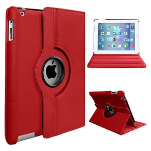 Red 360° case for iPad 10.9 10th Gen, vibrant and protective fit