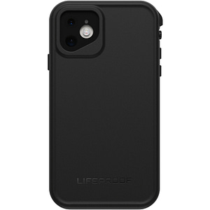 Black Lifeproof Fre back cover for iPhone 11, rugged and durable protection