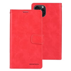 Red Mercury Bluemoon Diary Case for iPhone 15 Pro, bold and stylish protection