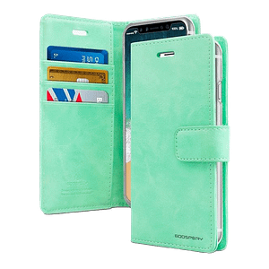 Mint Mercury Bluemoon diary wallet flip case for Samsung Galaxy S23