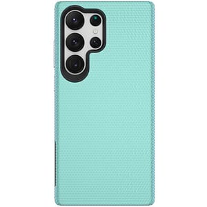 Mint triangle design back cover for Samsung Galaxy S24