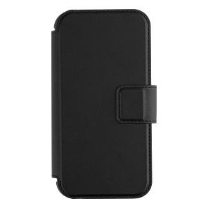 Black MVR Detachable Luxe-Guard MagSafe Flip Wallet Case for iPhone 16