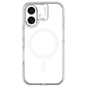 Clear MVR Nova Back Cover W/MagSafe for iPhone 16 Plus, slim and protective design