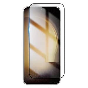 Clear tempered glass screen protector for Samsung Galaxy S22 and S23