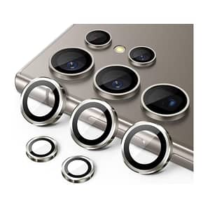 Clear camera lens protector for Samsung Galaxy S24 Ultra