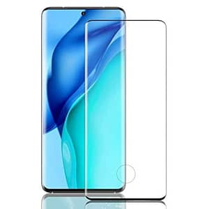 Edge-to-edge clear tempered glass protector for Samsung Galaxy S21 Ultra