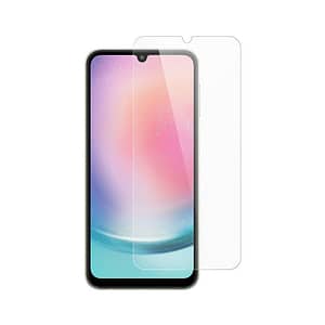 Clear tempered glass screen protector for Samsung Galaxy A15/A25, premium scratch defense.