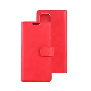 Red Mercury Bluemoon Diary Flip Wallet Case for iPhone 15 Pro Max, vibrant and protective