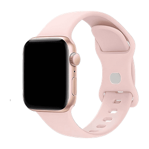 Apple Watch 38/40/41mm TPU band, pink sand, soft and flexible for everyday wear