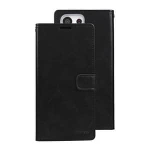 Classic black Bluemoon wallet diary flip cover for Galaxy S23 Ultra