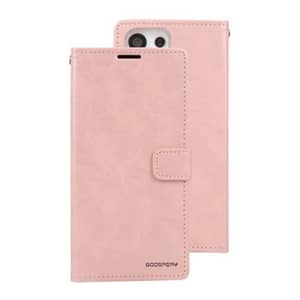 Rose gold Bluemoon diary wallet flip cover for Galaxy S23 Ultra