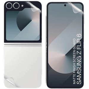 Samsung Galaxy Z Flip 6 Clear Unbreakable Membrane Set