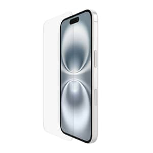 Clear Generic Tempered Glass for iPhone 15 Plus/16 Plus, durable screen protection.
