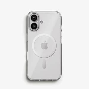 Clear 2mm Hard W/MagSafe Cover for iPhone 16, slim and tough protection