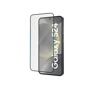 Black triangle textured back case for Galaxy S24 Plus