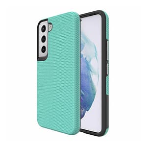 Samsung Galaxy S22 Triangle Geometric Case - Aqua Blue | Slim Protective Design