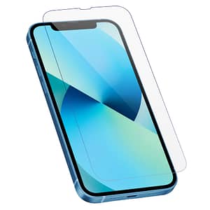 Clear Tempered Glass for iPhone 13/13 Pro/14, strong and crystal-clear protection