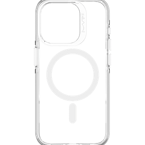 Clear MVR Nova MagSafe Back Cover for iPhone 15 Pro, slim and secure fit
