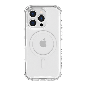 Clear MVR Robust 360 back cover for iPhone 16 Pro Max, full-body protection.