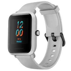 Amazfit Bip S, white, lightweight smartwatch with long battery life and fitness tracking