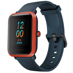 Amazfit Bip S, red/orange, sporty smartwatch with advanced tracking features