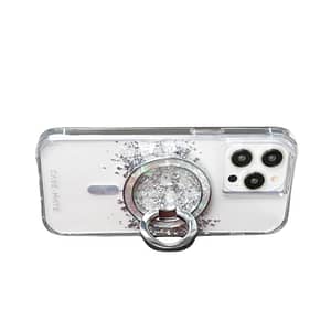 Case-Mate Mother of Pearl magnetic ring stand, stylish phone holder with magnetic base