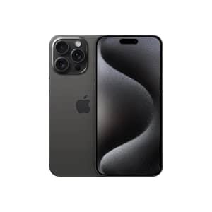 IPHONE 15 PRO MAX REFURB DEVICE 256 GB BLACK