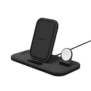 Brand New Mophie 3-in-1 Wireless Charging Pad - Black