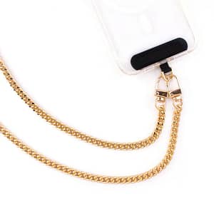Premium Universal Wristlet with Artifical Diamonds - Gold