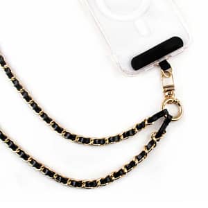 Premium Universal Wristlet with Plated Aluminum - Black