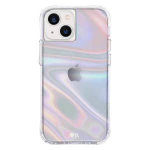 IPHONE 13 MINI CASE-MATE SOAP BUBBLE COVER ANTIMICROBIAL IRIDESCENT