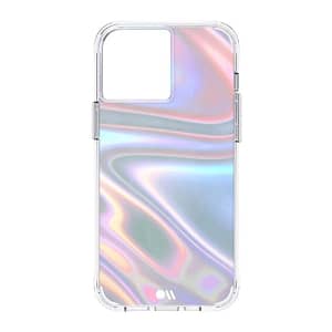IPHONE 13 PRO MAX CASE-MATE SOAP BUBBLE COVER ANTIMICROBIAL IRIDESCENT