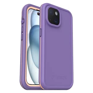 iPhone 15 Magsafe Case – Purple | OtterBox Fré Series, Waterproof Protection Back Cover