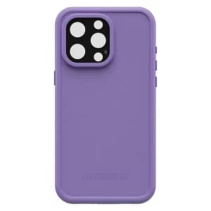 iPhone 15 Pro Max Magsafe Case – Purple | OtterBox Fré Series, Waterproof Protection Back Cover