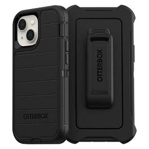 iPhone 13 Mini Case – Black | OtterBox Defender Series, Soft Touch Protective Cover