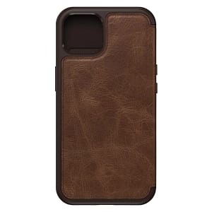 iPhone 13 Case – Espresso | OtterBox Strada Series, Soft Touch Protective Cover