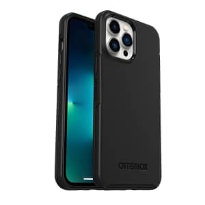 iPhone 13 Pro Max Case – Black | OtterBox Symmetry Series, Soft Touch Protective Cover