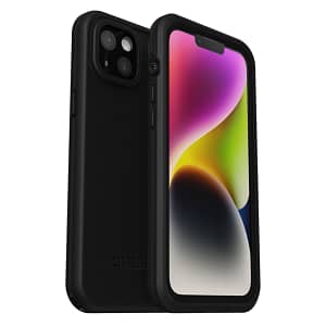 iPhone 14 Plus Magsafe Case – Black | OtterBox Fré Series, Waterproof Protection Back Cover