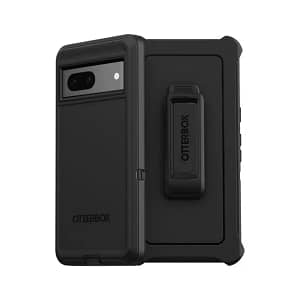 Google Pixel 7 Case - Black | OtterBox Defender Series, Scratch-Resistant Rugged Protective Back Cover