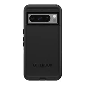 Google Pixel 8 Pro Case - Black | OtterBox Defender Series, Scratch-Resistant Rugged Protective Back Cover