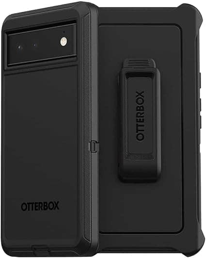 Google Pixel 6 Case – Black | OtterBox Defender Series Rugged, Durable & Multi-Layer Protective Cover
