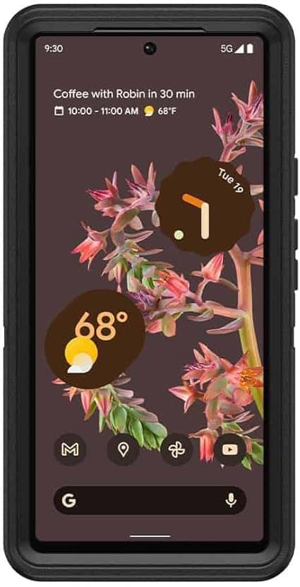 Google Pixel 6 Case – Black | OtterBox Defender Series Rugged, Durable & Multi-Layer Protective Cover