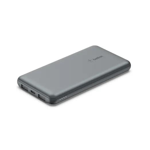 Belkin BoostCharge Power Bank 10K 15W – Space Grey | Fast-Charging Portable Battery with USB-C & USB-A Output - Image 5