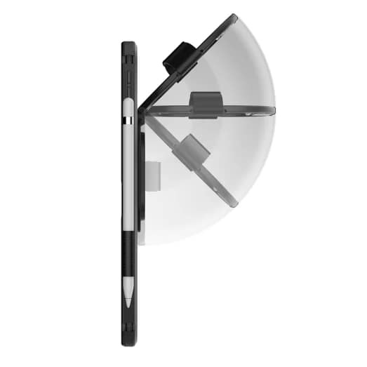 iPad 10.9 (10th Gen) Case– Black | OtterBox Defender Series Rugged Protective Case with Handstrap, Kickstand & Multi-Layer Drop Protection