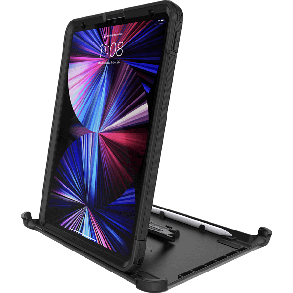 iPad Pro 11-inch (2020/2021) Case – Black | OtterBox Defender Series Rugged Protection Back Cover - Image 4